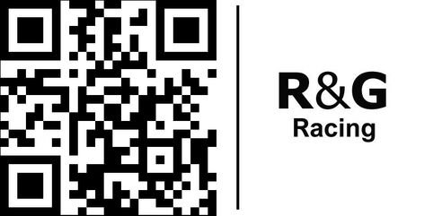 R&G (アールアンドジー) キックスタンドシュー ブラック/シルバー | PKS0008SI