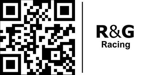 R&G (アールアンドジー) キックスタンドシュー ブラック/シルバー | PKS0033SI