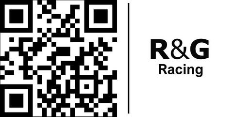 R&G (アールアンドジー) キックスタンドシュー ブラック/シルバー | PKS0051SI