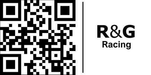 R&G (アールアンドジー) キックスタンドシュー ブラック/シルバー | PKS0108SI