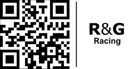 R&G（アールアンドジー） ラジエターガード アルミニウム ブラック YZF-R125(14-) | RAD0174BK