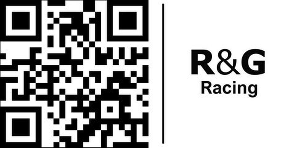 R&G（アールアンドジー） ラジエターガード アルミニウム ブラック YZF-R25(15-)、YZF-R3(15-)、MT-25/MT-03(16-) | RAD0205BK