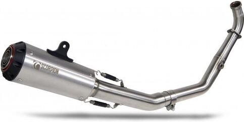 Scorpion Mufflers Red Power Full System Brushed Stainless Steel Sleeve | PYA118SYSSEO