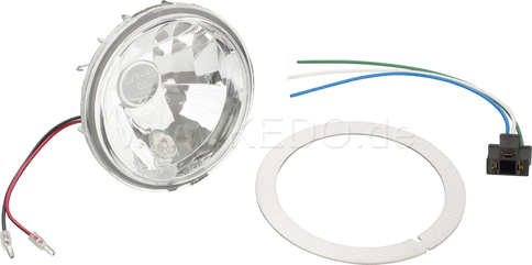 Kedo Conversion Set for E-approved clear lens Headlights (clear lens insert and spacer) | 40679