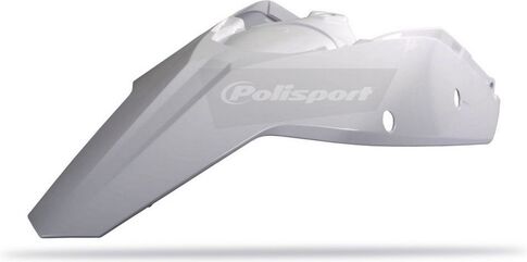 POLISPORT REAR FENDER W/SIDE PANELS WHITE | 8567900013
