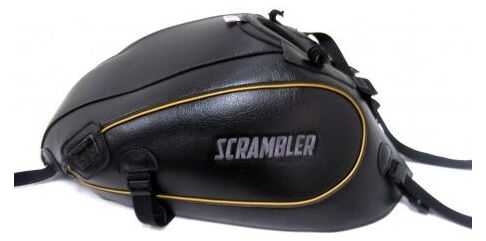 Bagster / バグスター タンクカバー SCRAMBLER 800 ブラック/LISERET ゴールド 2017 | 1692K