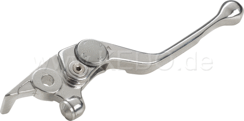 Kedo Adjustable Front Brake Lever (4 position, Aluminum, Silver) Suitable for Master Cylinder 40099/40222/40128 | 40241