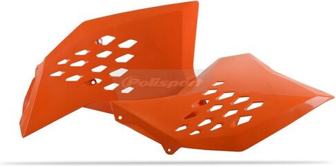 POLISPORT RADIATOR COVERS ORANGE | 8428200002