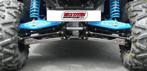 Meca-System / メカシステム Protection Rear Triangle ALU Maverick 1000 XC - Can Am | QC425