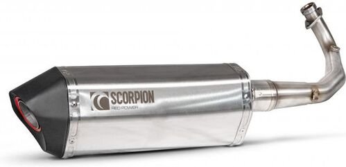 Scorpion Mufflers Serket Parallel Full System Brushed Stainless Steel Sleeve | RLA50SEO