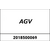 AGV / エージーブ VISOR K3 MPLK IRIDIUM BLUE | 2018500069
