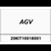 AGV / エージーブ サイドデフレクター COMPACT ST/NUMO EVO ST ブラック | 20KIT10018001