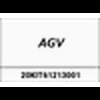 AGV / エージーブイ チークパッド CORSA R (XL) ブラック | 20KIT61213-001