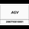 AGV / エージーブイ インターコムアダプター K5 S (XS-S-MS) ブラック | 20KIT93010-001