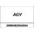 AGV / エージーブ TOP VENT ORBYT ブラック | 20KR482004004