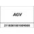 AGV / エージーブ K3 E2206 MPLK COMPOUND BLACK/RED | 2118381001009004
