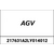 AGV / エージーブ AX9 MPLK ECE 22.05 MULTI, REFRACTIVE ADV MATT CARBON/RED | 217631A2LY-014