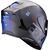 スコーピオン フルフェイスヘルメット Exo-R1 Evo カーボンエア Mg マットブラック-ブルー | 110-344-158