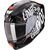 スコーピオン フルフェイスヘルメット Exo-Jnr Boum ホワイト-ブラック | 120-436-55