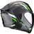 スコーピオン フルフェイスヘルメット Exo 1400 Evo 2 カーボンエアミラージュ ブラックグリーン | 140-440-69