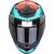スコーピオン フルフェイスヘルメット Exo R1 Evo Air Blaze ブラック-ブルー-レッド | 110-441-296
