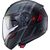 CABERG LEVO X MANTA モジュラー ヘルメット ブラック レッド | C0GE60H9