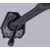 SW Motech Extension for side stand foot. Black/Silver. Benelli Leoncino 800 / 800 Trail. | STS.19.044.10000