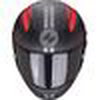 Scorpion / スコーピオン Exo フルフェイスヘルメット 390 Sting ブラックマット レッド | 39-010-24