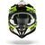Scorpion / スコーピオン Exo Offroad Helmet Vx-16 Air X Turn ブラック フルオイエロー | 46-332-229
