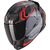 Scorpion / スコーピオン Exo フルフェイスヘルメット 491 Spin ブラックレッド | 48-370-24