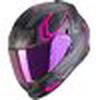 Scorpion / スコーピオン Exo フルフェイスヘルメット 491 Spin ブラックグリーン | 48-370-69