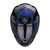 Scorpion / スコーピオン Exo R1 Evo Air Gaz Black Matt Blue XS | 110-373-307-02