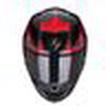 Scorpion / スコーピオン Exo R1 Evo Air Gaz Black Matt Red XS | 110-373-238-02
