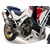 Termignoni / テルミニョーニ レーシング エキゾーストサイレンサー チタン スチール Honda Africa Twin 1100 2020-2023 | H16609440ITI
