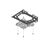 SW MOTECH / SWモテック STREET-RACK（ストリートラック） ブラック Honda CB500 Hornet (23-), CBR500R (23-). | GPT.01.596.16000/B