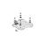 SW MOTECH / SWモテック TRAX ADV トップケースシステム ブラック BMW R 1300 GS (23-). BMW トップケースホルダー | GPT.07.975.70100/B