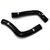 Samco Sport / サムコスポーツ シリコンラジエーターホースキット ブラック Aprilia 750 Dorsoduro (Radiator Hoses Only) 2007 - 2017 2 ピース | APR-10-BK