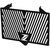 Access Design / アクセスデザイン Radiator cover guard grill for Kawasaki Z750 / Z750R | CRK078B