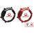CNC Racing / シーエヌシーレーシング Clear oil bath clutch cover with carbon fiber inlay for Ducati Panigale Pramac Racing Lim. Ed., Red | CA201RPR