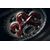 CNC Racing / シーエヌシーレーシング REAR SPROCKET FLANGE DUCATI BICOLOR, Red/Silver | FL504RS