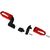 CNC Racing / シーエヌシーレーシング Riser 30 mm kit for footpegs EASY and TOURING driver, Black | PEA51B
