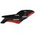 CNC Racing / シーエヌシーレーシング Seat cover MV Agusta Dragster, Black/Red | SLM06BR