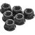 CNC Racing / シーエヌシーレーシング Nuts Ring Gear M10X1.25, レッド | DA387R