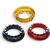 CNC Racing / シーエヌシーレーシング リアホイール ナット LH BICOLOR, ブラック/シルバー | DA502B