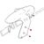 CNC Racing / シーエヌシーレーシング Front Mudguard Screw Kit Ducati Multistrada 950/1200 Enduro, ブラック | KV416B