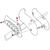 CNC Racing / シーエヌシーレーシング Bolt Kit Exhaust Pipes Heat Guard Ducati, レッド | KV420R