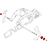 CNC Racing / シーエヌシーレーシング Central Bolt Kit For Oem Rearsets Ducati Xdiavel, シルバー | PEV04S