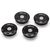CNC Racing / シーエヌシーレーシング Frame Cap Sets Ducati Xdiavel, シルバー | TT538S