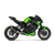 AKRAPOVIC / アクラポビッチ Optional Header (ステンレススチール) Kawasaki Z900 (2020-2021) | E-K9R4