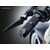 Wunderkind (ワンダーカインド) グリップセット1" Harley ride by wire デザイン 'スター' シャイニーブラック| 106532-F22
